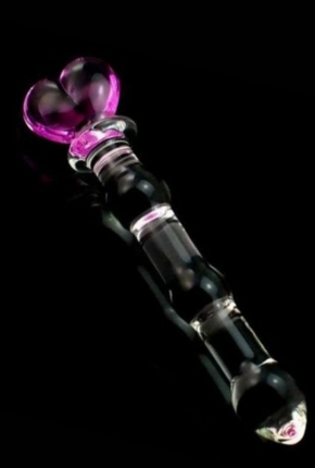 CENSAN 20 cm Boumlu Cam Dildo